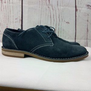 Penguin By Munsingwear Waylon Men's Blue Leather Oxford Lace Up Shoes 9M
